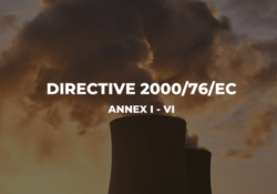 Directive 200076EC - ANNEX I - VI