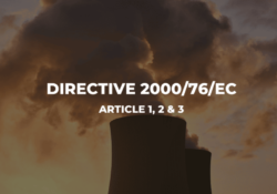 Directive 200076EC - Article 1, 2 & 3