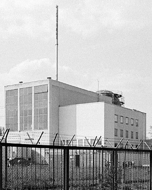 Nuclear research centre of Karlsruhe in Germany. Cercia 1970's